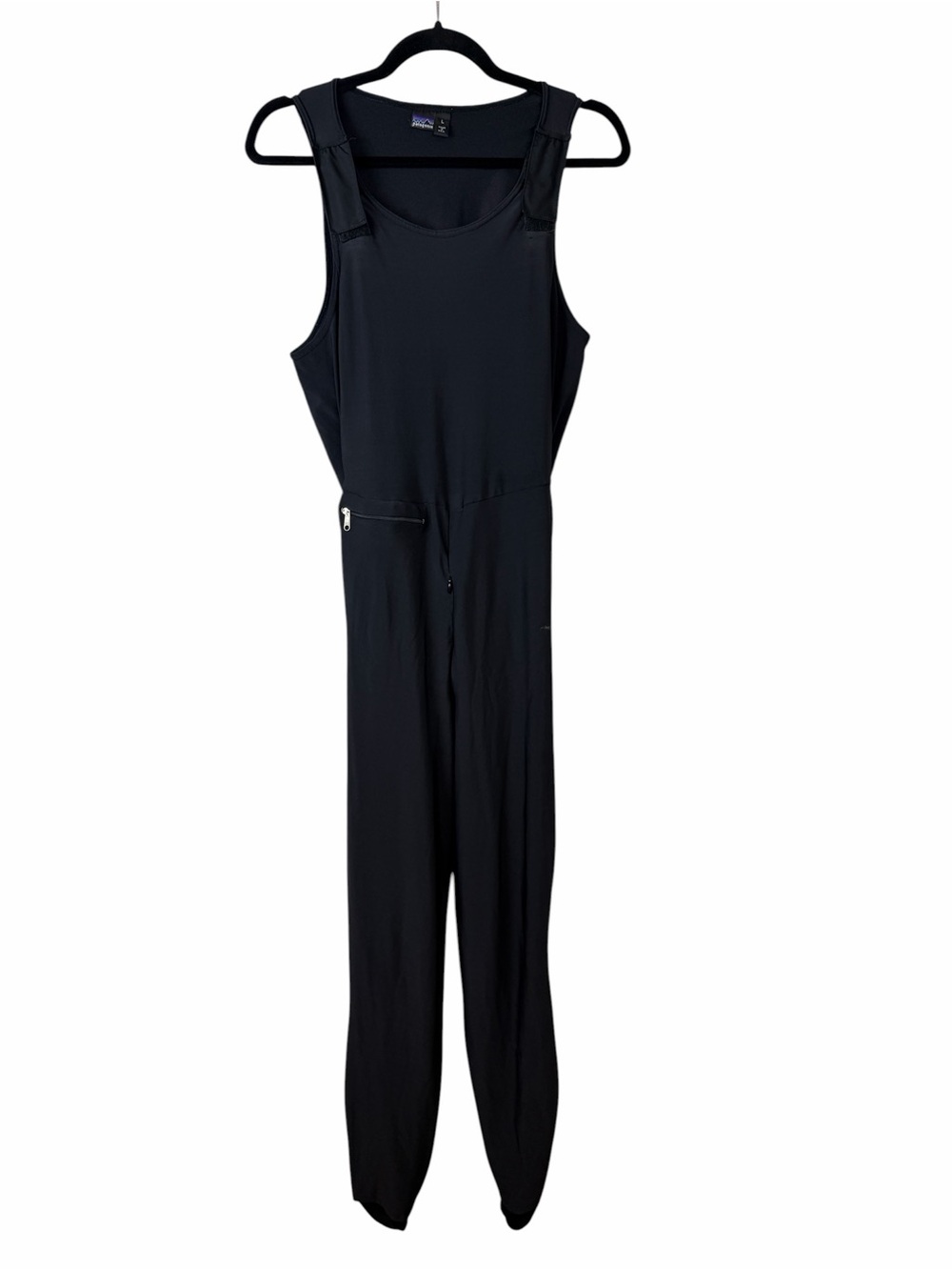 Vintage Patagonia Jumpsuit Black Bib Full Length Made in USA